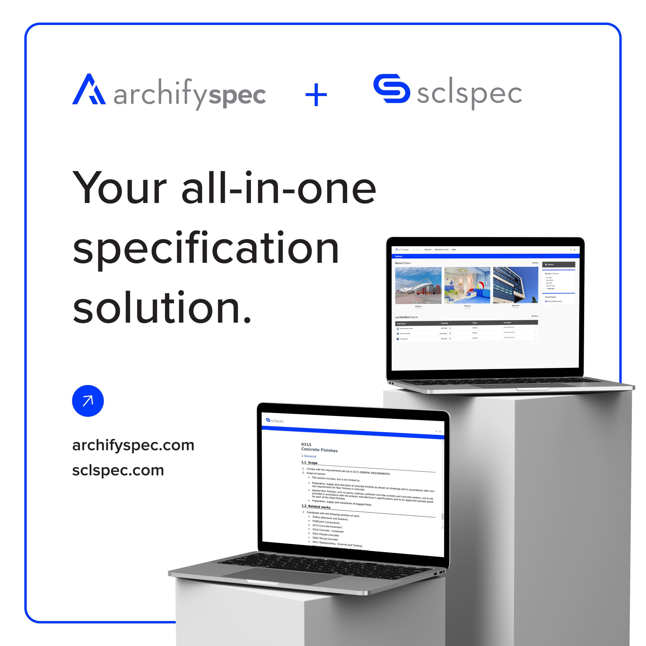 SCLspec and ArchifySpec Partner to Transform Specification Management